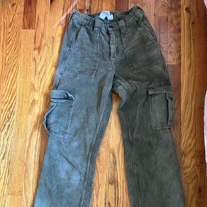 BDG green corduroy skate pants